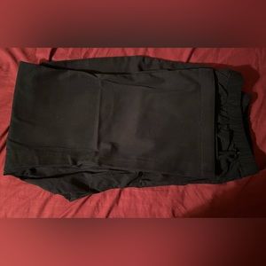 Woman Within black bootcut Fineline Jean with pockets